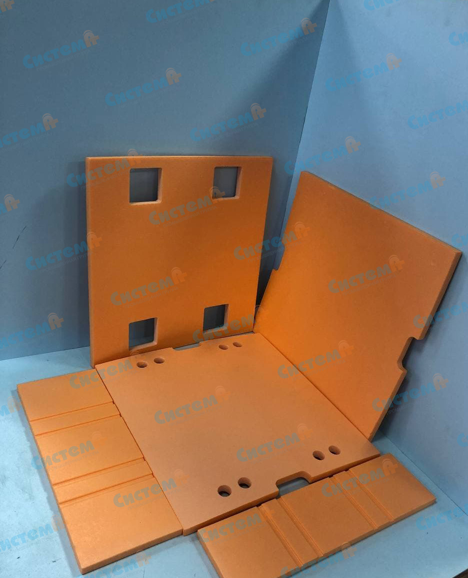 Ложемент из экструдированного пенопласта для медицинского оборудования Ложемент из экструдированного пенопласта для медицинского оборудования